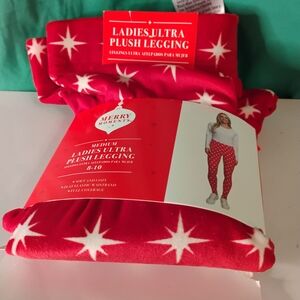 Merry Moments Ladies Ultra Plush Leggings